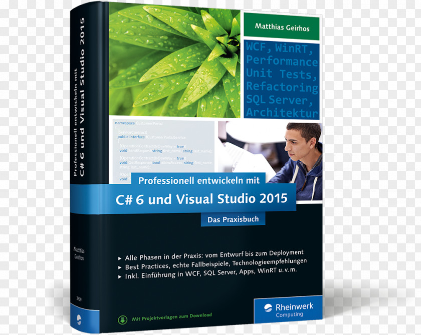 Print Studio Professionell Entwickeln Mit C# 6 Und Visual 2015 : Das Umfassende Handbuch 2010: Praxisbuch Microsoft PNG