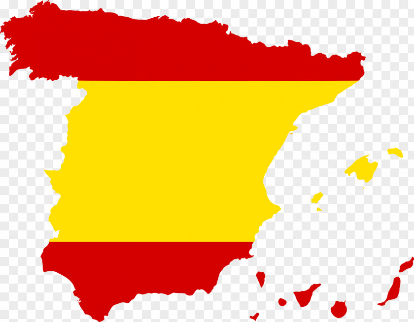 Spanish Flag Of Spain Second Republic Map PNG