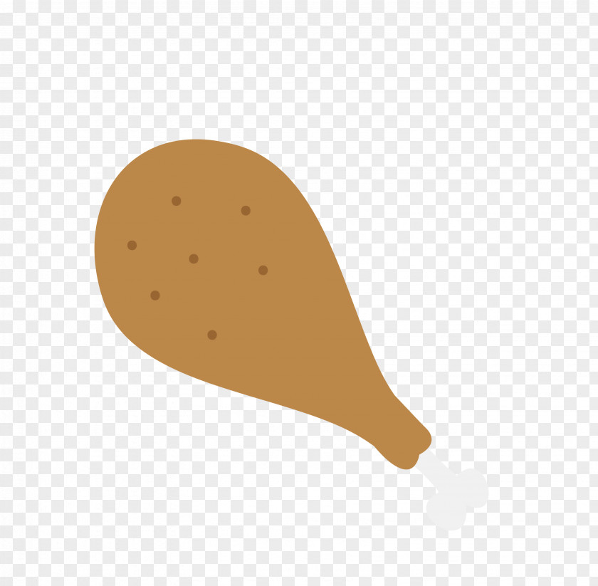 Vector Gray Fast Food Big Chicken Meat Thighs PNG