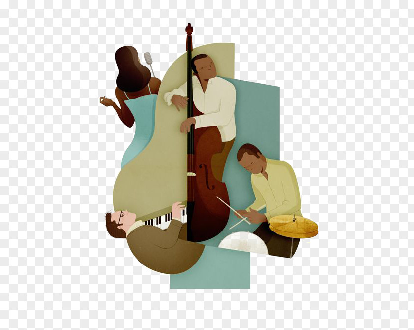Band Cello Double Bass Modern Jazz Quartet Musician PNG