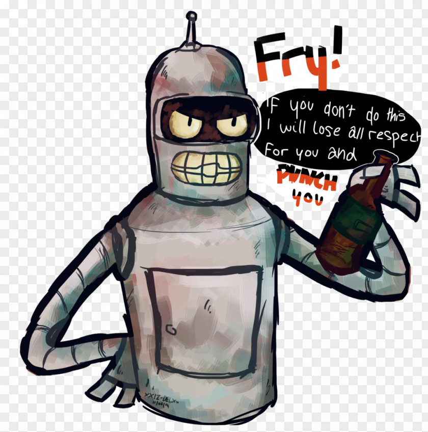 Bender Philip J. Fry Leela Zoidberg Art PNG