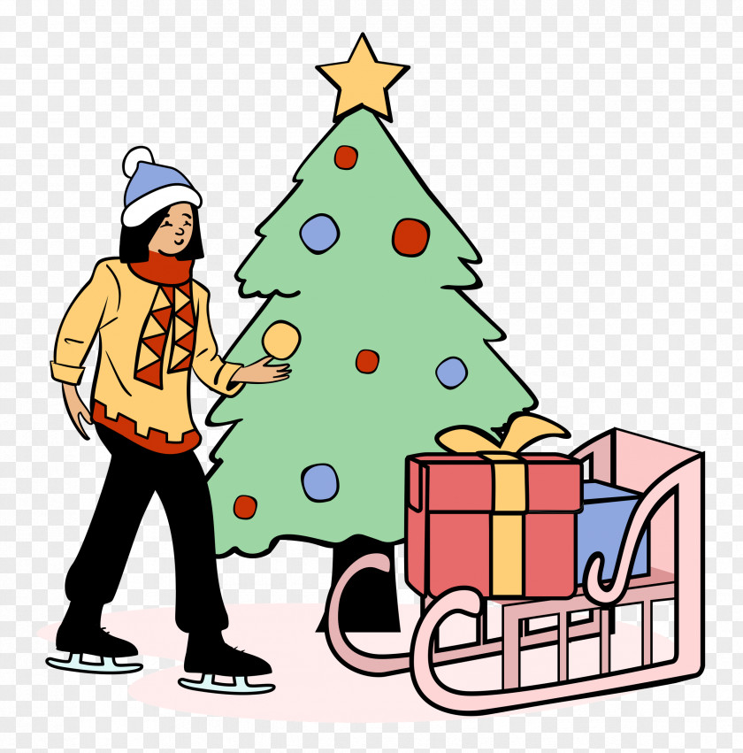 Christmas Tree Gifts PNG