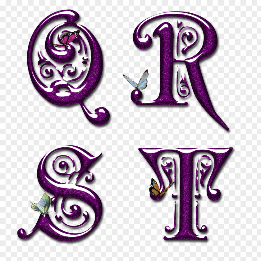 Gothic Alphabet Lettering Font PNG