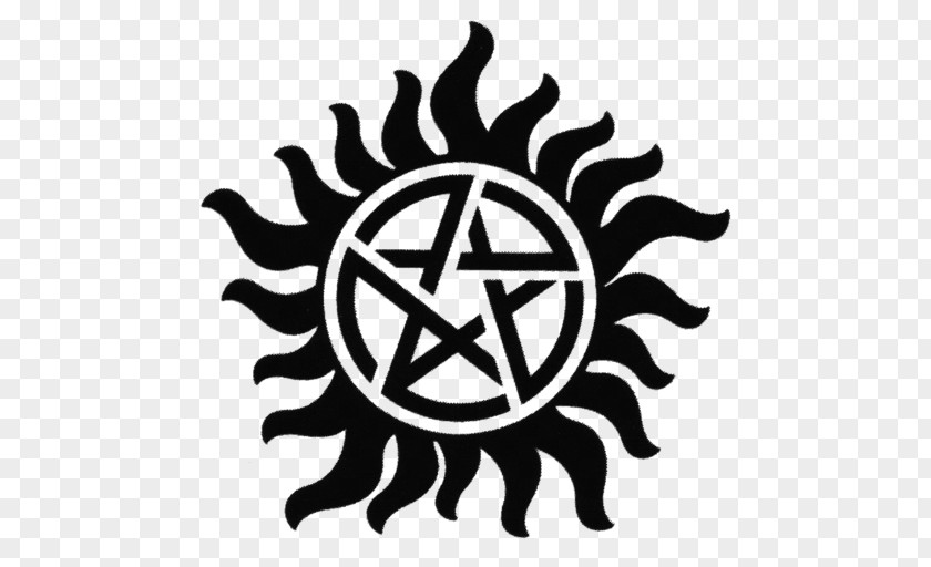 Supernatural Pentacle Dean Winchester Sam Logo Wiki Decal PNG