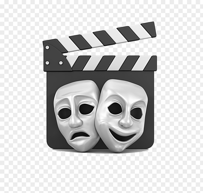 This Brand Of Cartoon Mask Film Clapperboard Cinema PNG