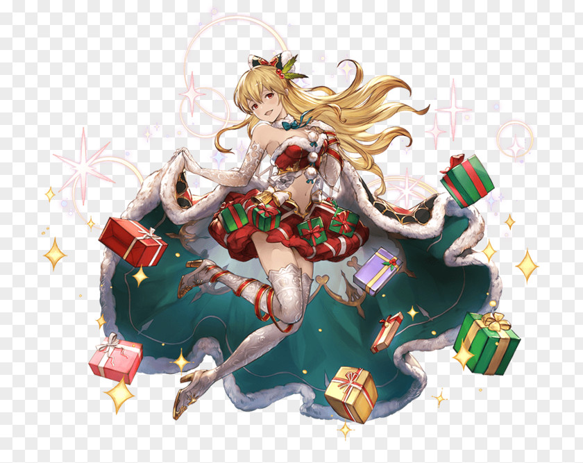 Amakano Granblue Fantasy Cygames Christmas Social-network Game PNG