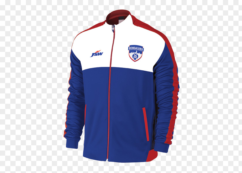 Anthem Sports Fan Jersey Bengaluru FC Bluza Jacket Polar Fleece PNG