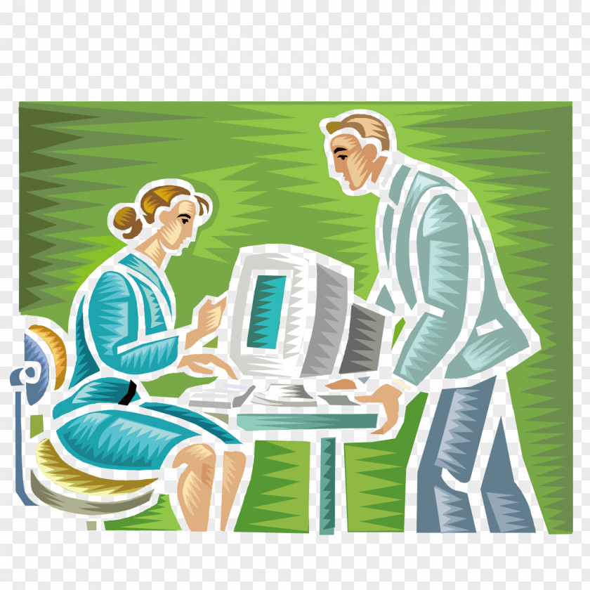Office Vector Wood Engraving Woodcut Illustration PNG