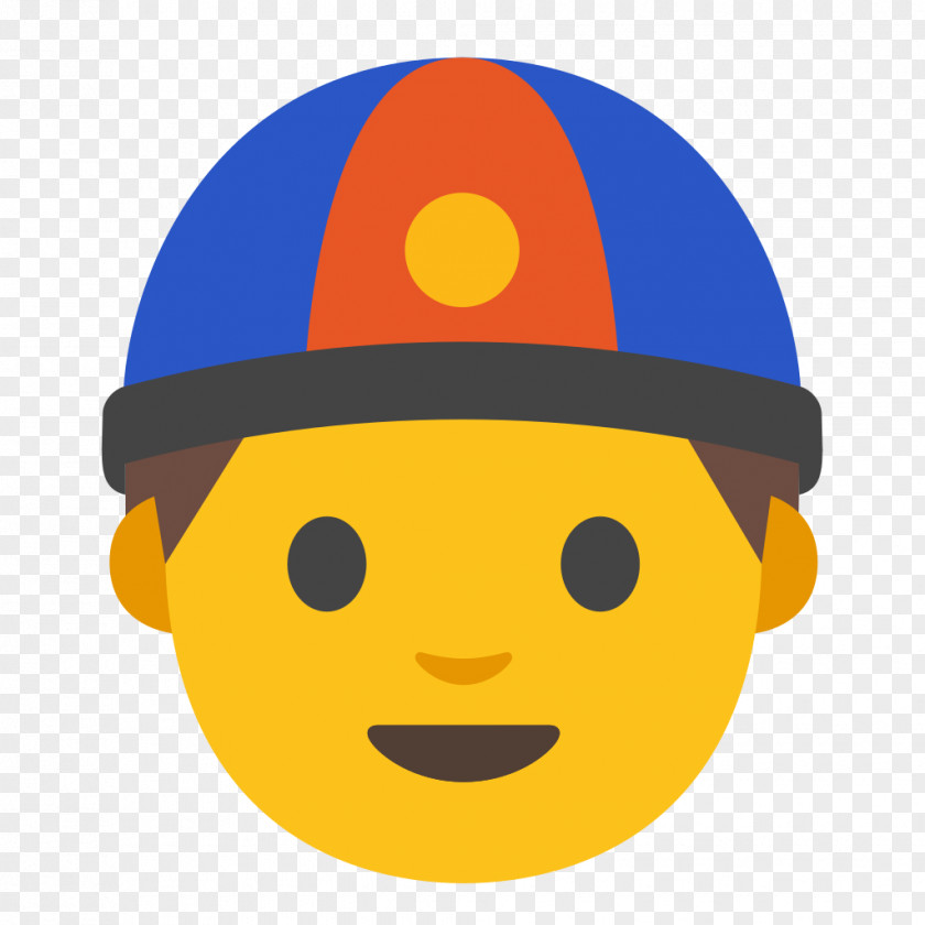 Smiley Emoji Emoticon Cap Man PNG