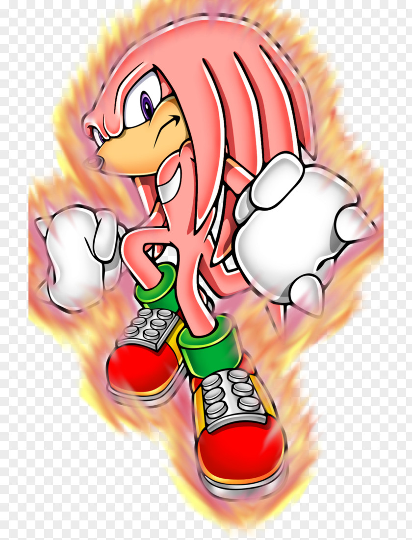 Thrown Knuckles The Echidna Shadow Hedgehog Tails Sonic Adventure 3 PNG