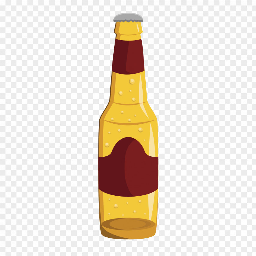 A Bottle Of Ice Beer Glassware Wine Clip Art PNG