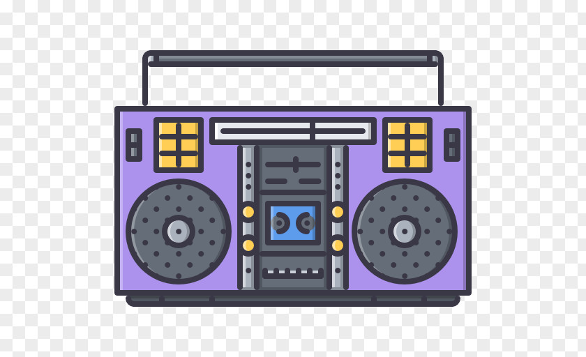 Boombox Psd PNG