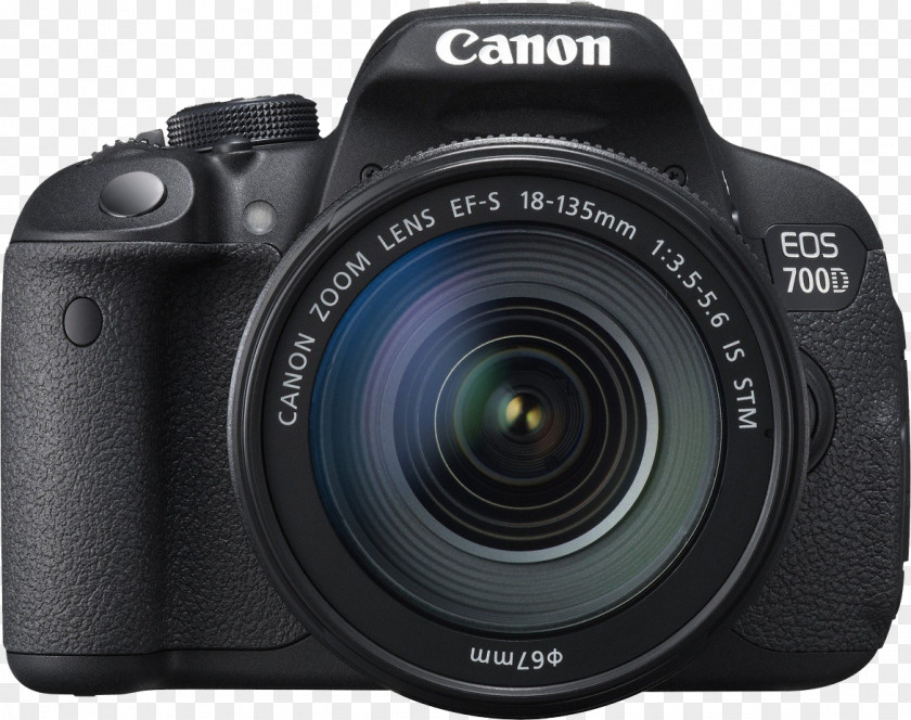 Camera Canon EOS 700D EF-S 18–135mm Lens EF Mount 77D PNG