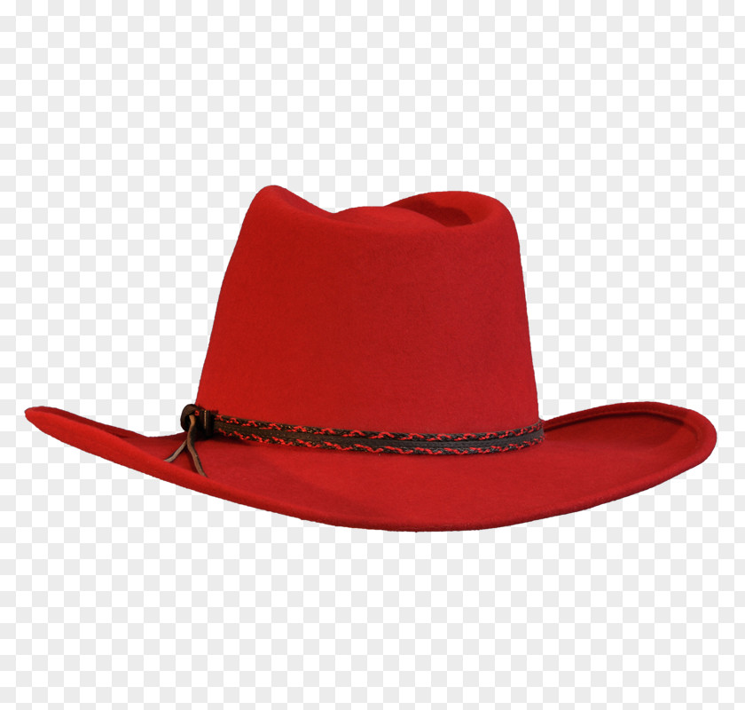 Cowboy Hat Headgear Red Fedora PNG