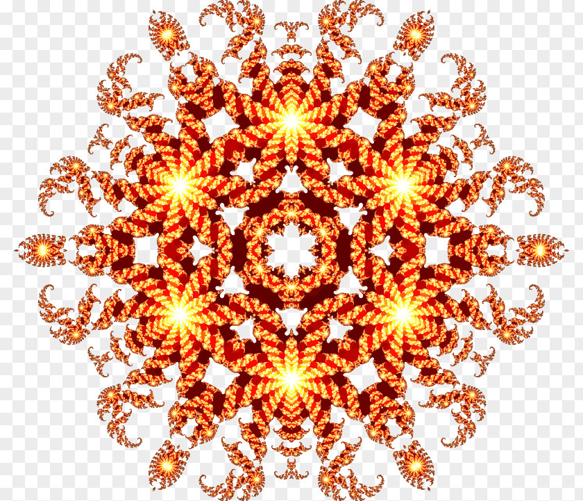 Ornamental Fractal PNG