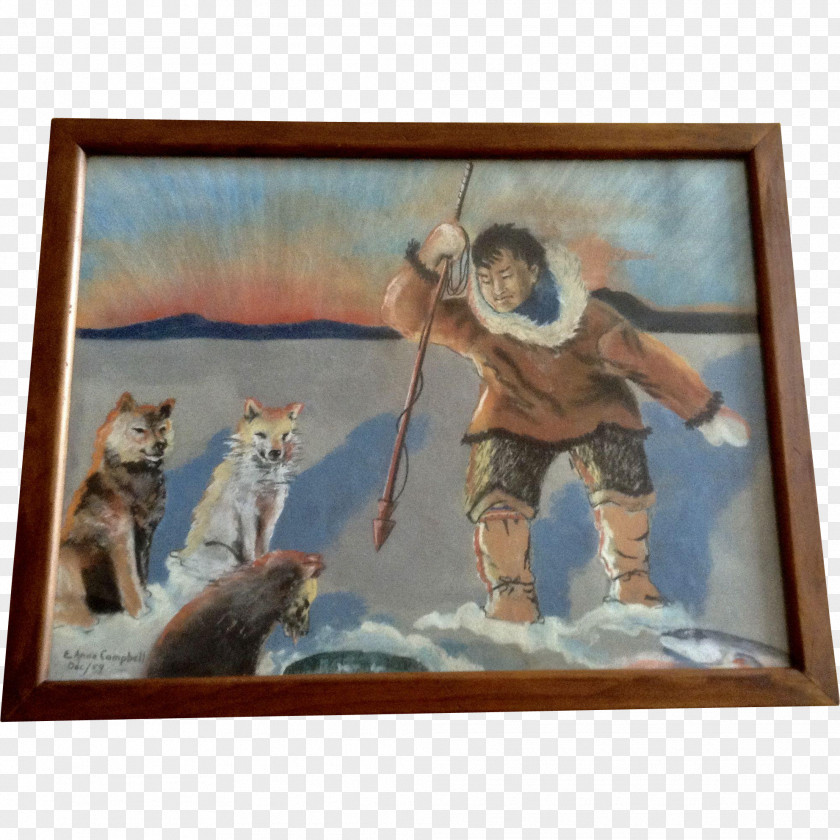 Painting Paper Alaskan Malamute Inuit PNG