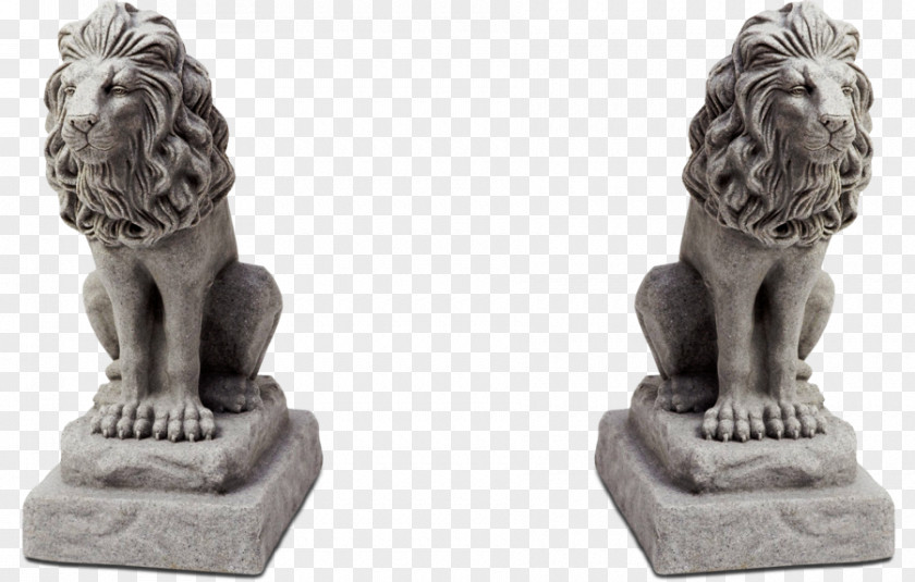 Statue Lion Stone Sculpture PNG