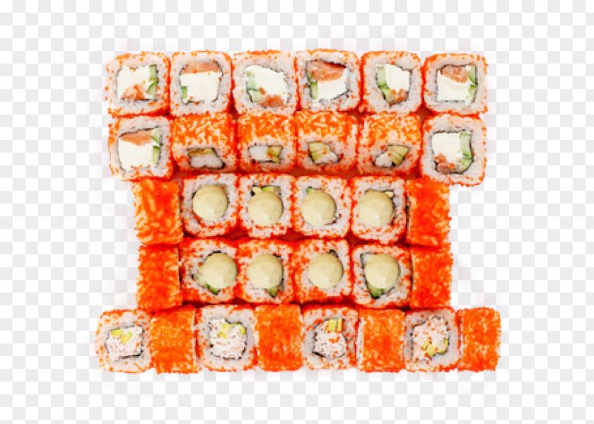 Sushi Makizushi California Roll Tempura Japanese Cuisine PNG