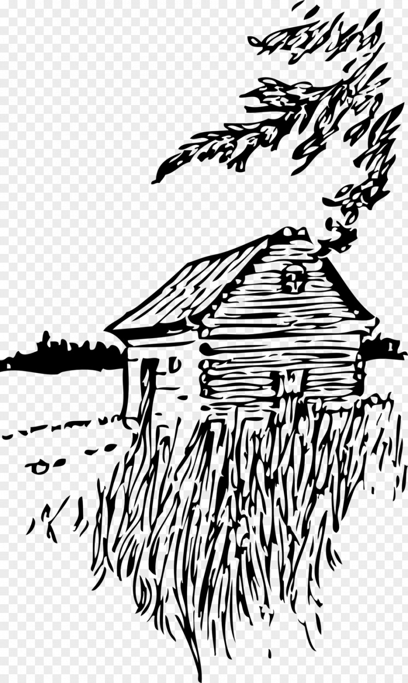 Cabin House Log Clip Art PNG