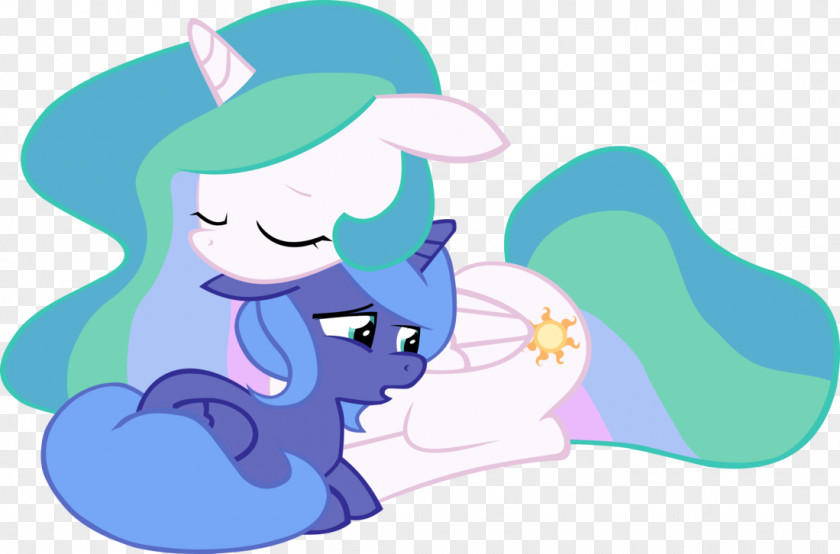 Computer Pony Princess Luna Celestia Desktop Wallpaper PNG