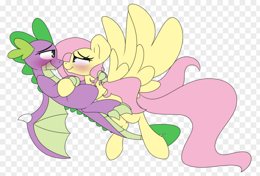 Embrace Each Other Pony Horse Art Fluttershy Clip PNG