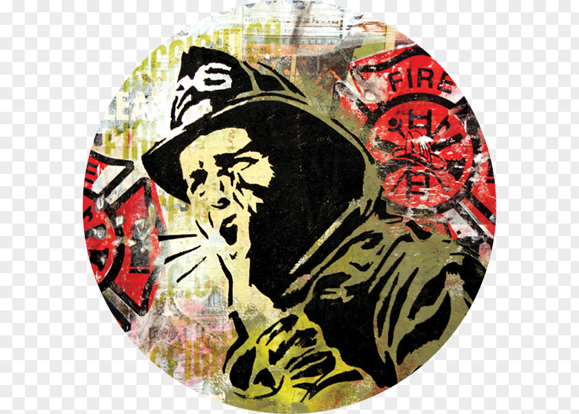 Firefighter Art Font PNG