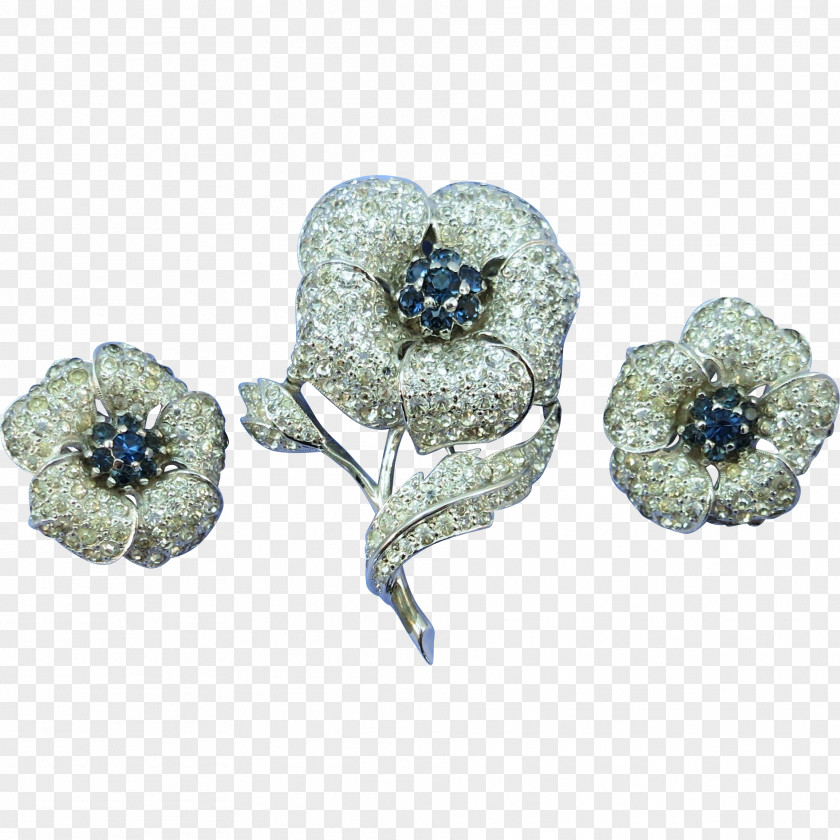 Flower Jewelry Earring Body Jewellery Brooch Diamond PNG