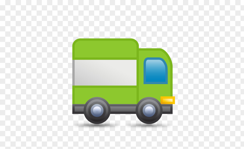 Green Truck Icon Delivery Car Distribution PNG