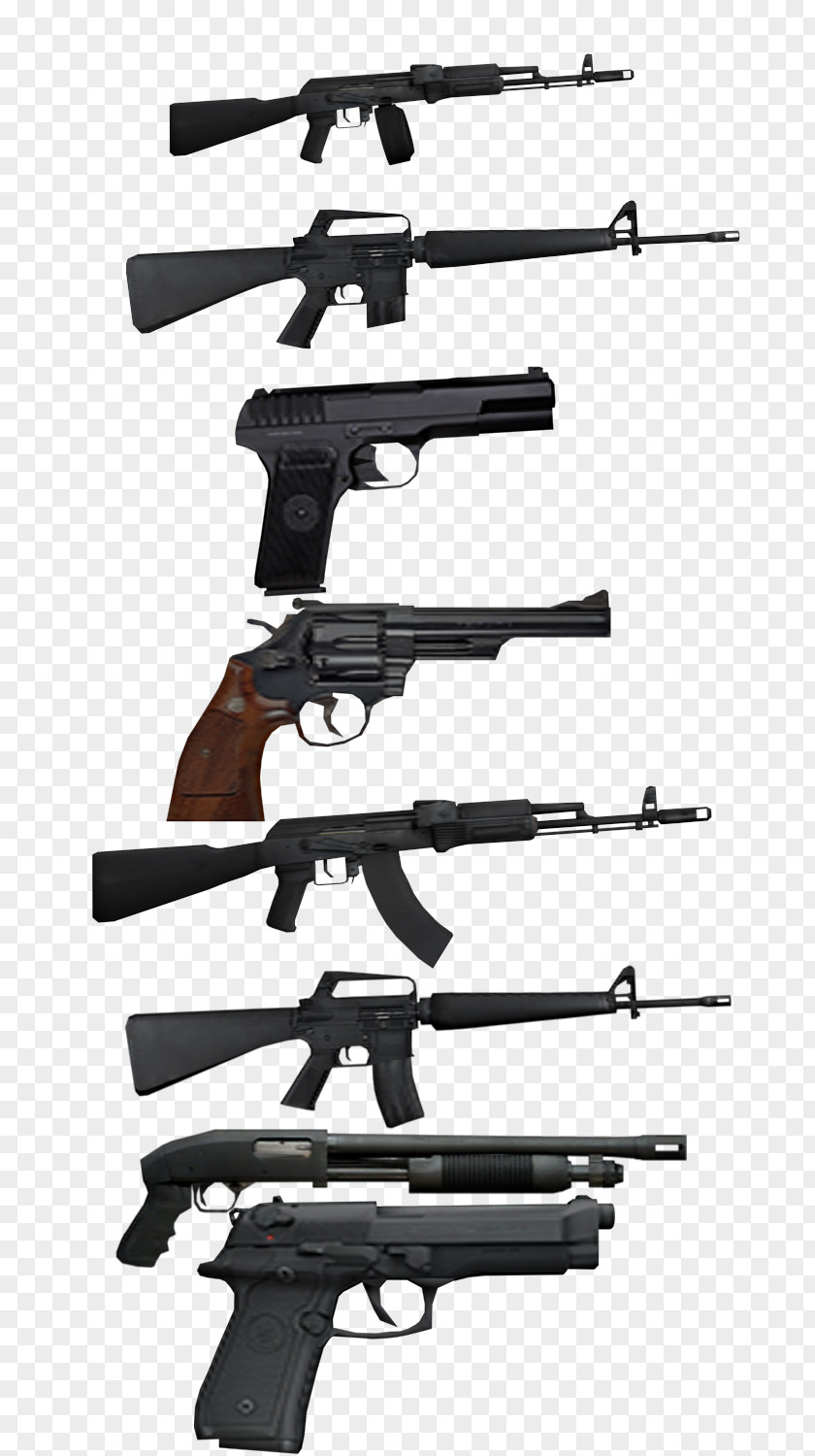 Gun Ranged Weapon Firearm San Andreas Multiplayer Air PNG