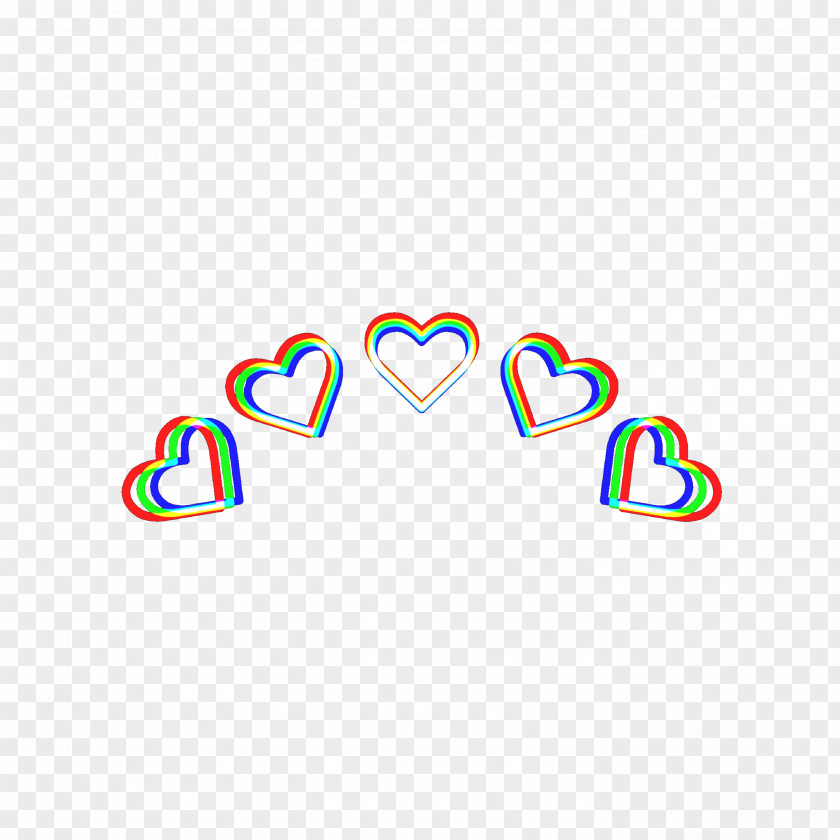 Heart Crown Picsart Clip Art Image With PNG