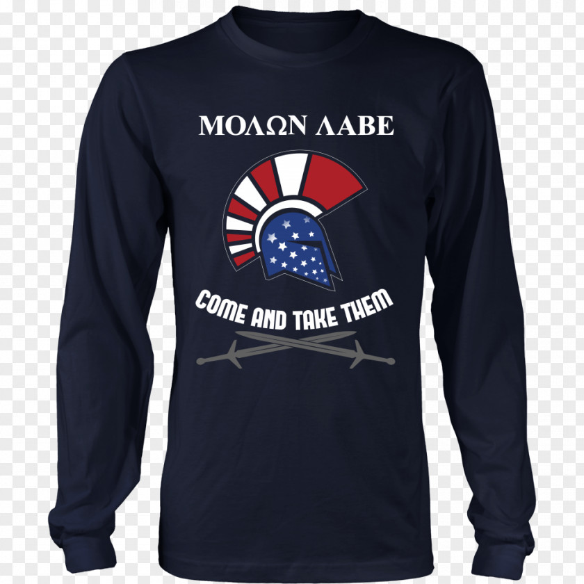 Molon LaBE Long-sleeved T-shirt Hoodie PNG