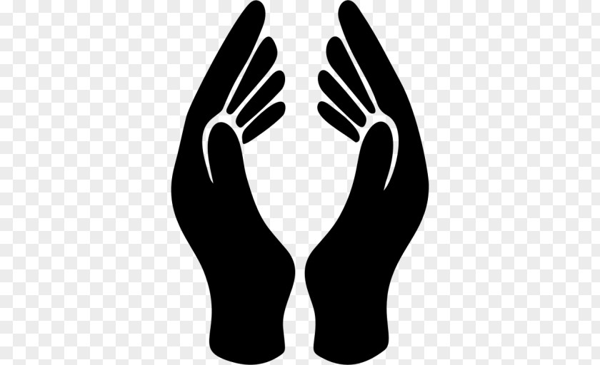 Tmall Double Eleven Praying Hands Silhouette Clip Art PNG