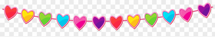 Transparent Streamers Cliparts Heart Clip Art PNG