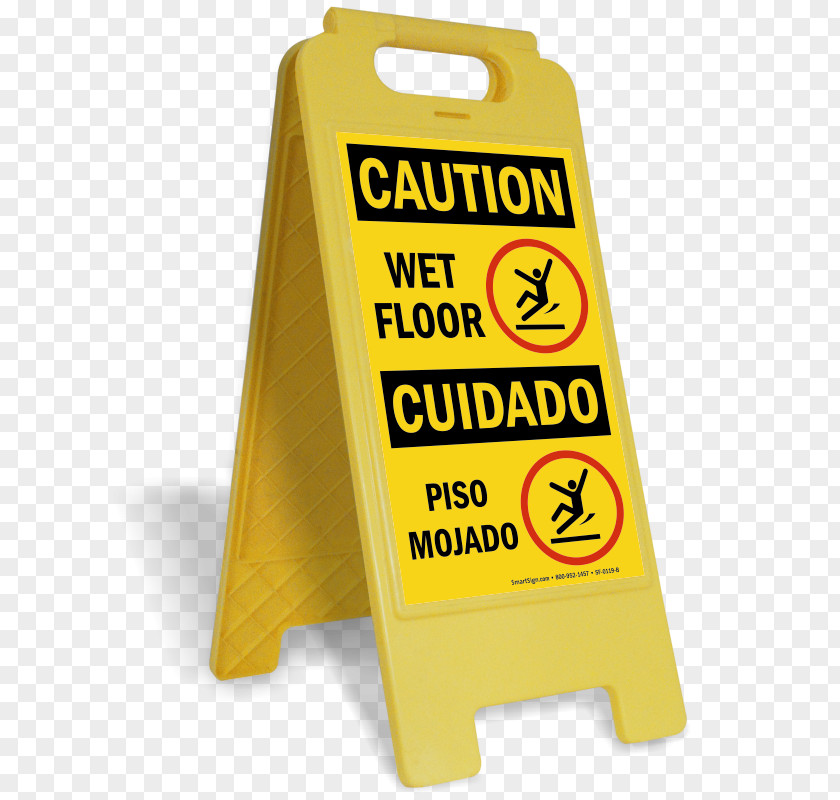 Wet-floor Floor Safety Slip And Fall Warning Sign Hazard PNG