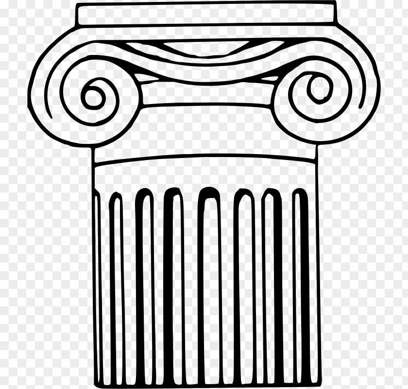 Column Ancient Greece Greek Architecture Classical Order PNG