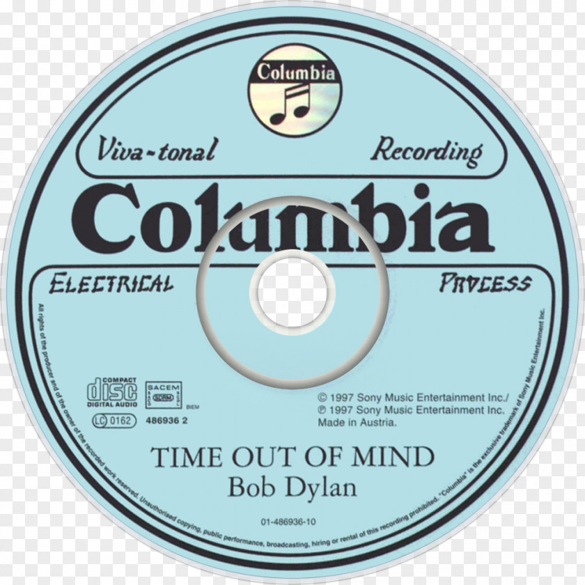 Compact Disc Time Out Of Mind Brand Disk Storage PNG