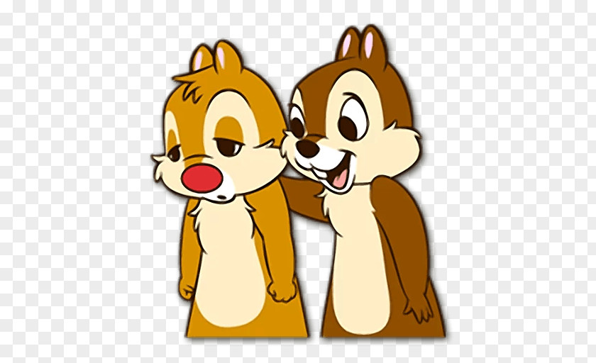 Dog Chip 'n' Dale Goofy Mickey Mouse Sticker PNG