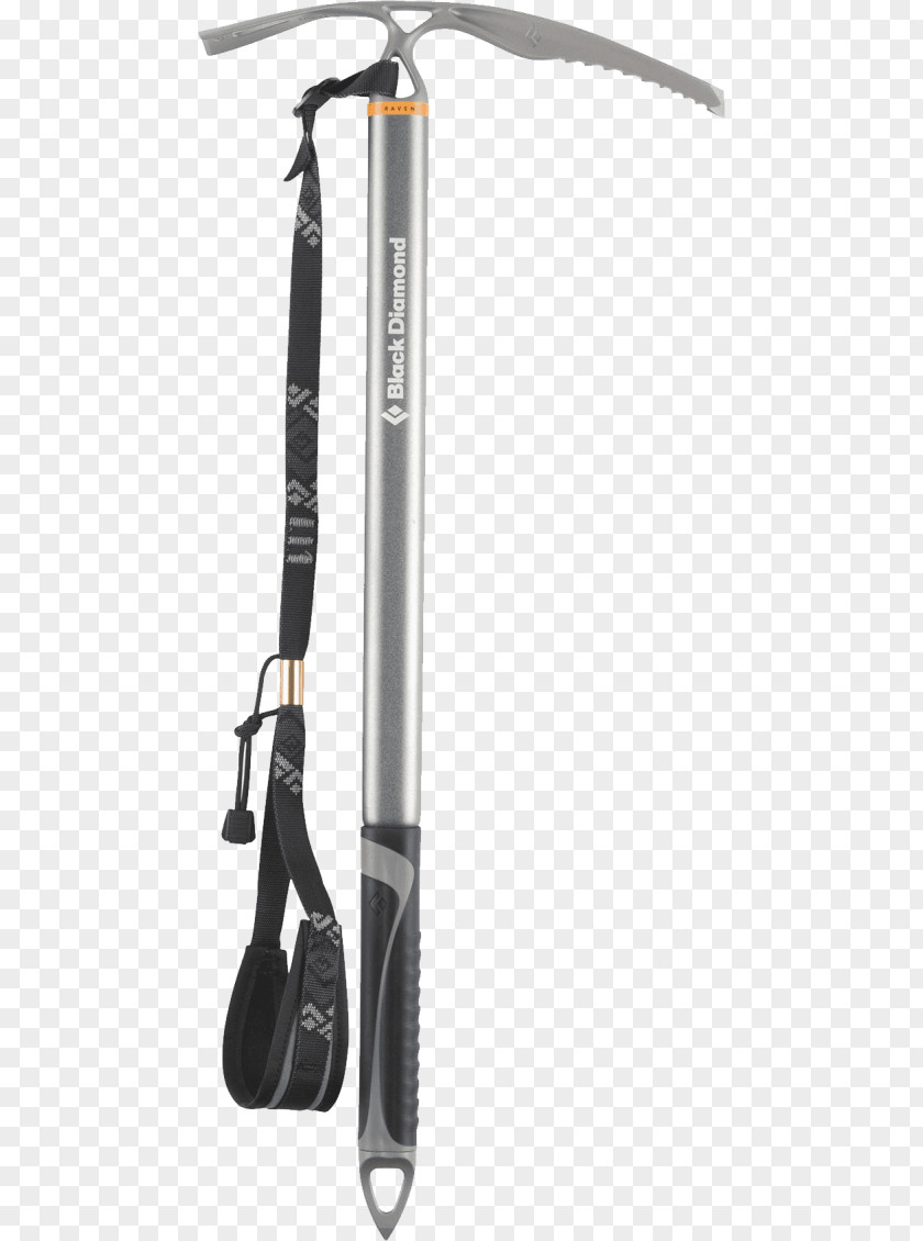 Ice Axe Black Diamond Raven With Grip Equipment Mountaineering Climbing PNG