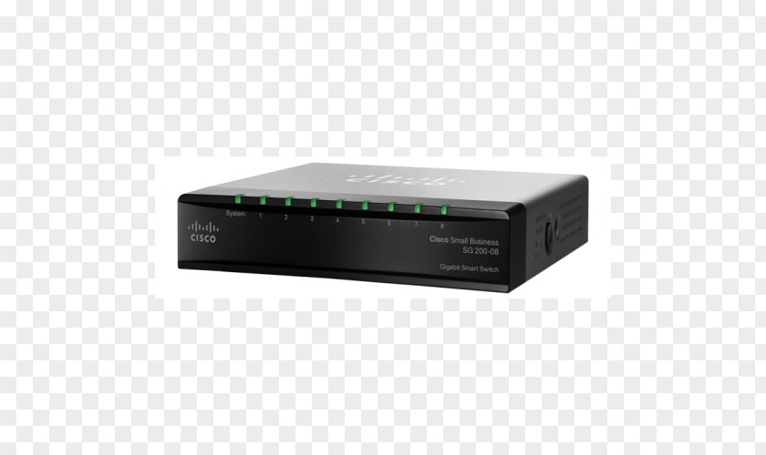 Switch Cisco Network Gigabit Ethernet Systems Computer Port PNG