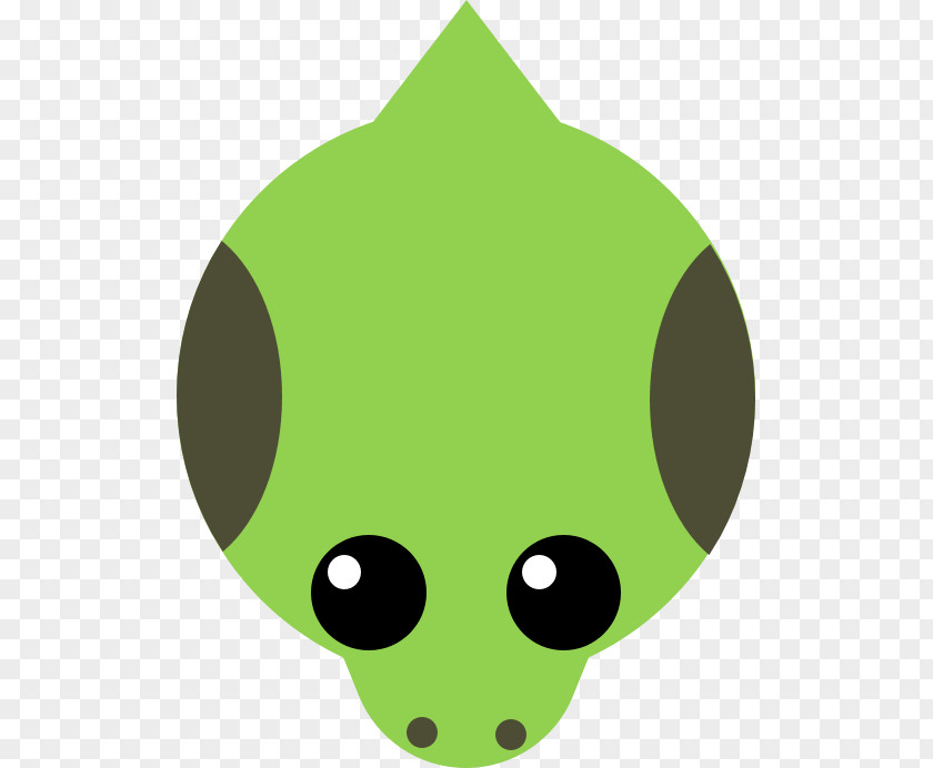 Cartoon Green Leaf Background PNG