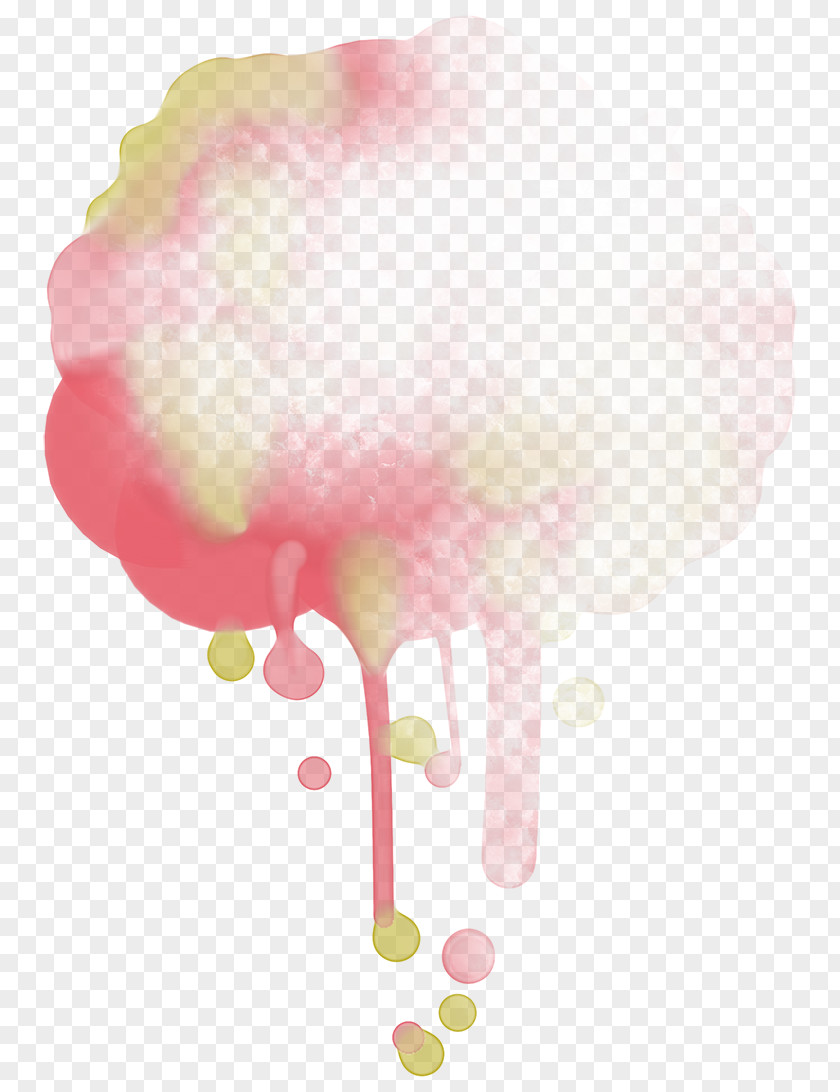 Free Creative Pull Cotton Candy Inkstick PNG