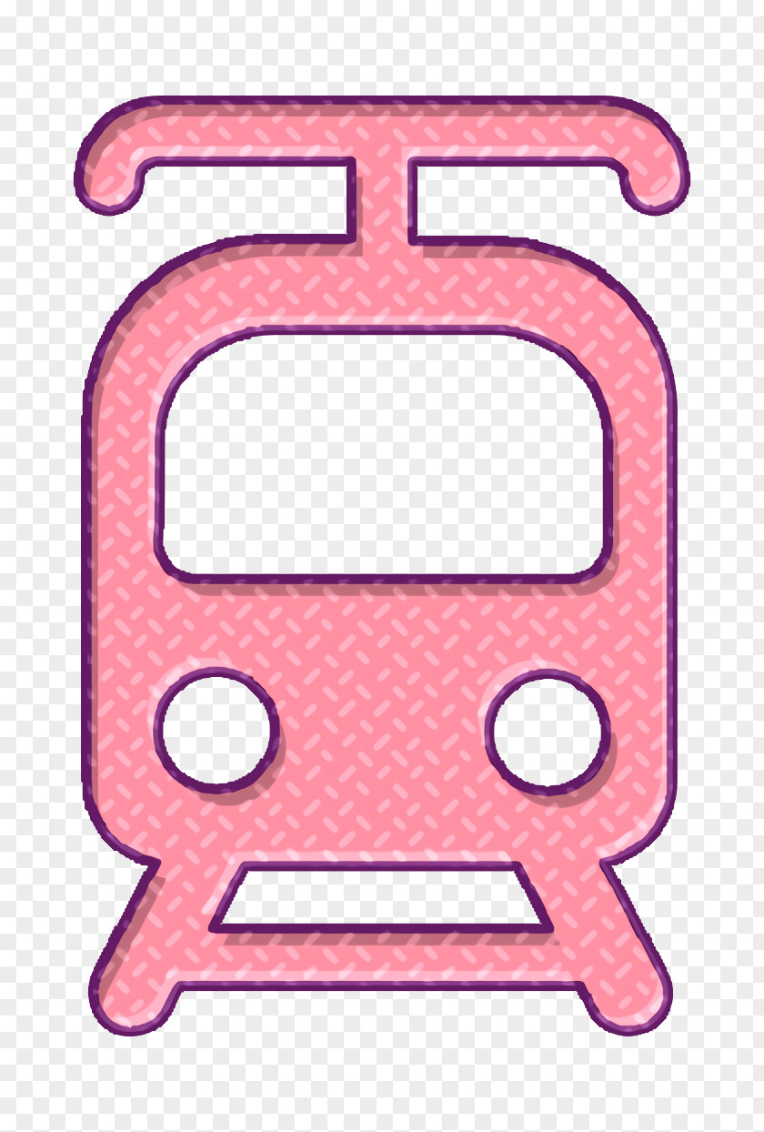Tram Front View Icon Ways Of Transport Tramway PNG