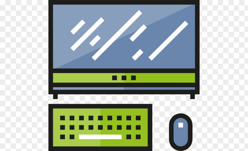 A Computer Monitor Hardware Icon Design PNG