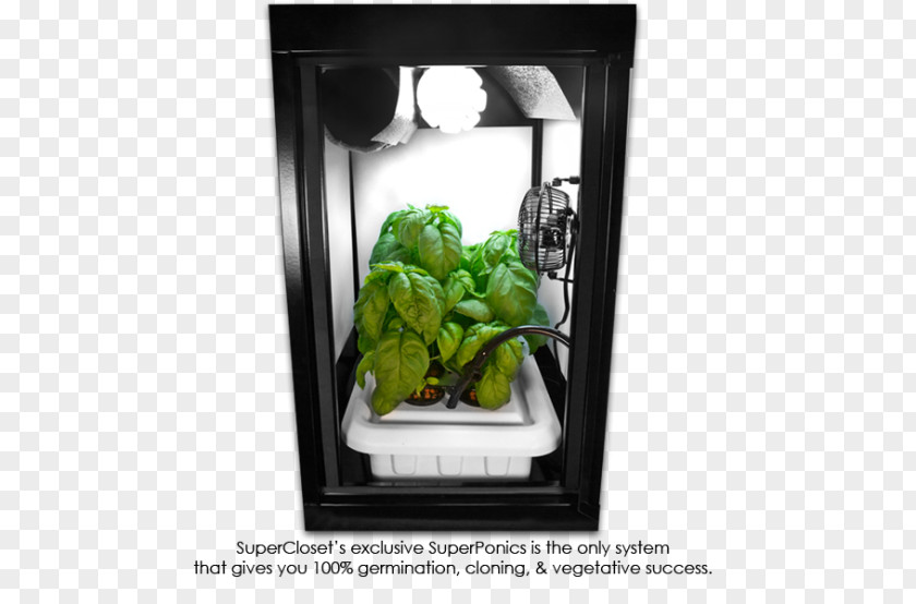 Closet Grow Box Growroom Light Hydroponics PNG