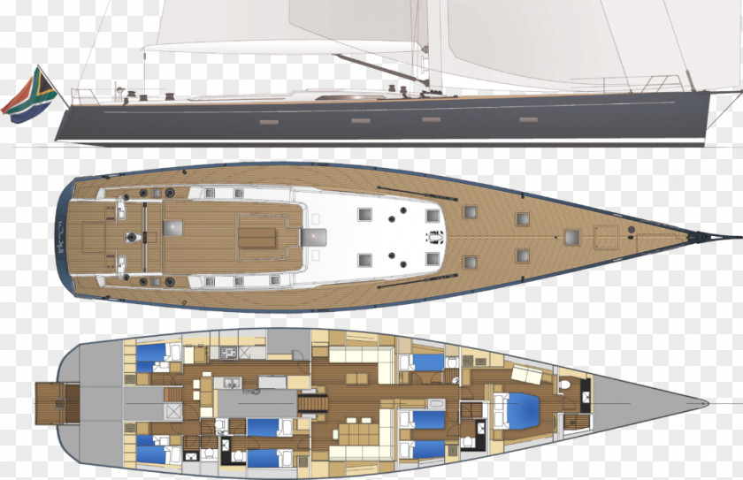 Flush Deck Sailboats Sailing Yacht Southern Wind Shipyard Luxury PNG