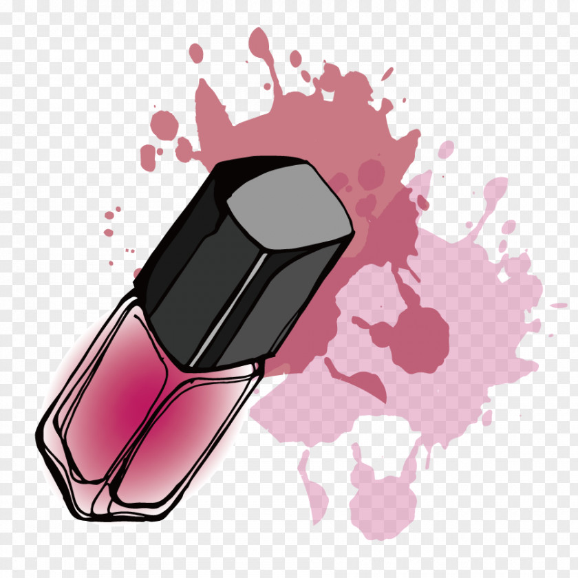 Illustration Lipstick T-shirt Drawing PNG