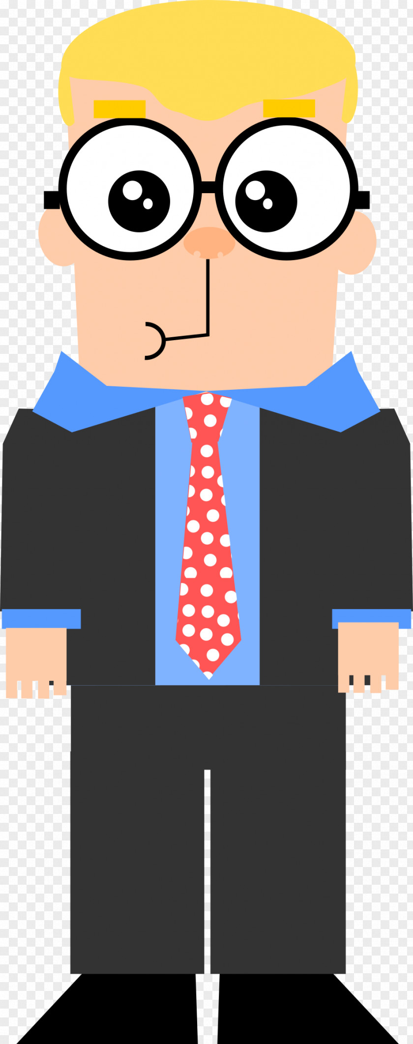 Man Cartoon Male Glasses Clip Art PNG