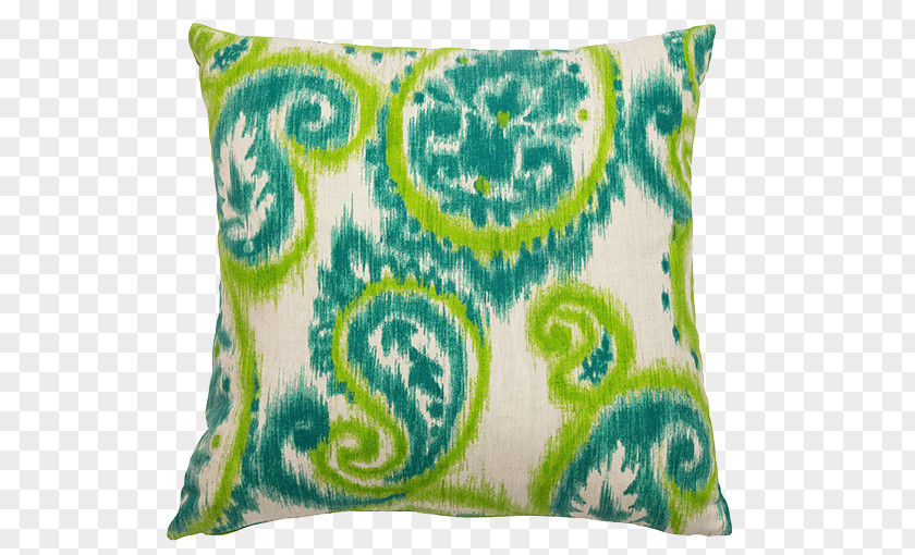 Pillow Throw Pillows Cushion Textile Green PNG