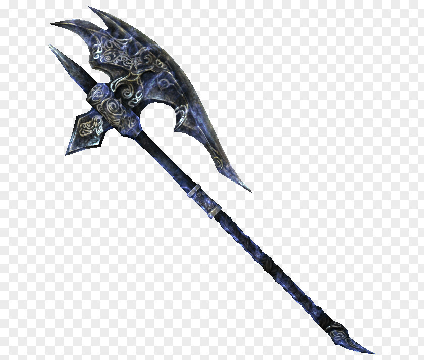 Weapon The Elder Scrolls V: Skyrim – Dragonborn III: Bloodmoon Shivering Isles Battle Axe PNG