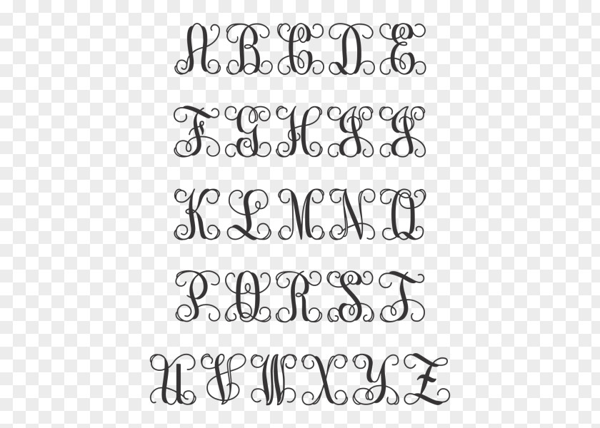 Wood Letter Lettering Initial Monogram Font PNG